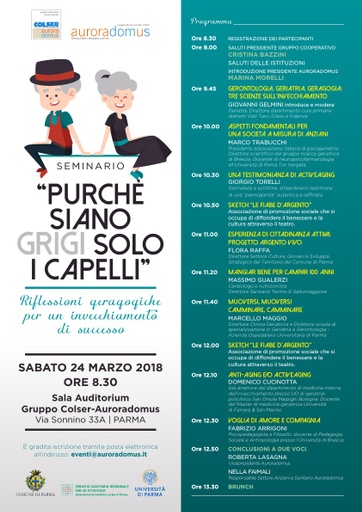 Purchè siano grigi solo i capelli